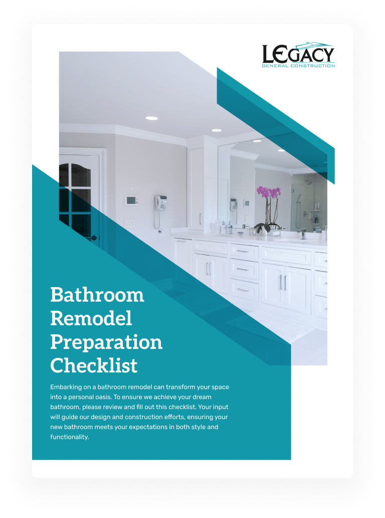 Bathroom Remodel Checklist